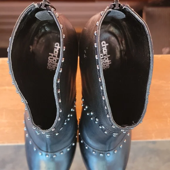 Charlotte Russe Black Bootie - Picture 3 of 7